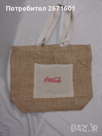 Coca Cola плажна чанта , снимка 1 - Чанти - 41376868