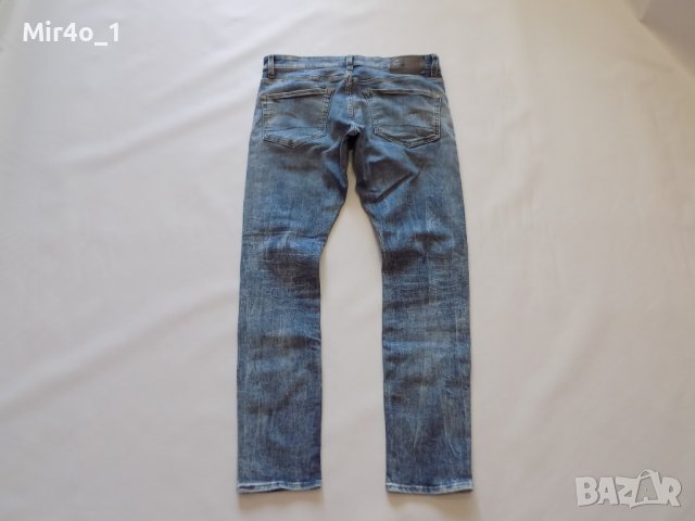 дънки g star raw g-star панталон долнище оригинални сини мъжки 32/32, снимка 3 - Дънки - 42462780
