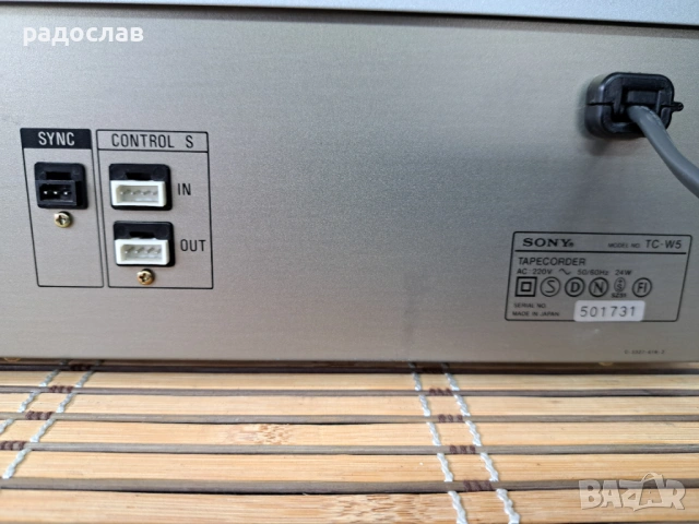 Sony TC-W5, снимка 8 - Декове - 53151257