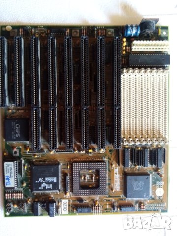 Платка дъно с 486 SX процесор стар ретро ISA компютър , снимка 2 - Дънни платки - 41245764