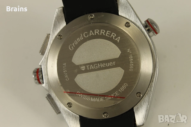 НОВ Мъжки Хронограф TAG HEUER Carrera Calibre 36 Automatic, снимка 8 - Мъжки - 52524455