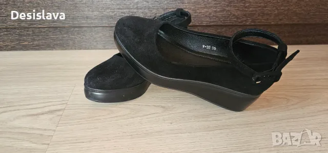 Велурени обувки 35 номер, снимка 10 - Дамски ежедневни обувки - 50383815