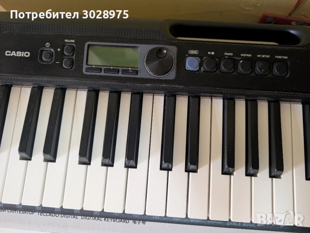 Продава синтезатор Casio CT-S300 и пиано състейн педал M-audio SP-2, снимка 2 - Други - 52104586