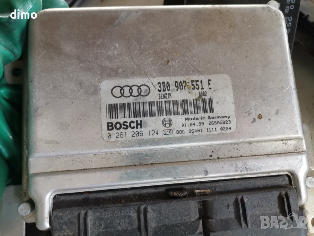 Компютър за VW Audi 3B0907551E ( 3B0 907 551 E ) 0 261 206 124 Bosch 2.8i V6 