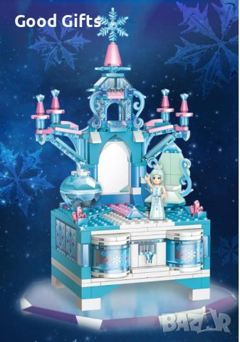 Конструктор Тоалетка Ледената принцеса, 232 части, снимка 3 - Конструктори - 42312621