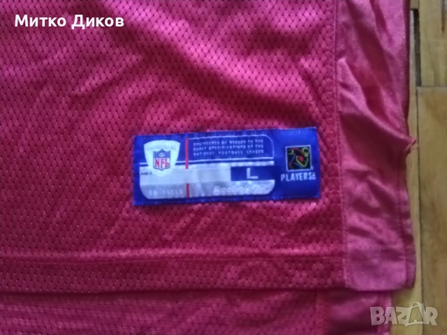 Маркова тениска амер.футбол Cadillac Williams # 24 NFL Tampa Bay Buccaneers Reebok размер L, снимка 2 - Други спортове - 51061270