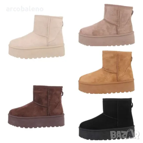 Зимни дамски боти, 5цвята 