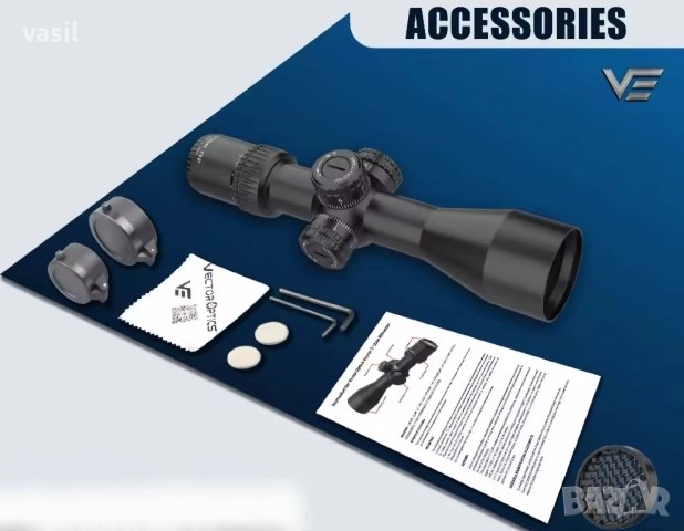 Оптика Vector Optics Veyron 4-16×44 IR FFP, снимка 2 - Въздушно оръжие - 52426951