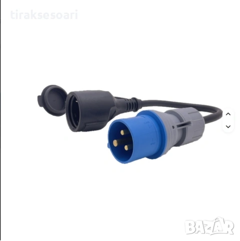Комплект адаптер и удължител CEE/Schuko 230V за кемпер, снимка 3 - Аксесоари и консумативи - 53102113