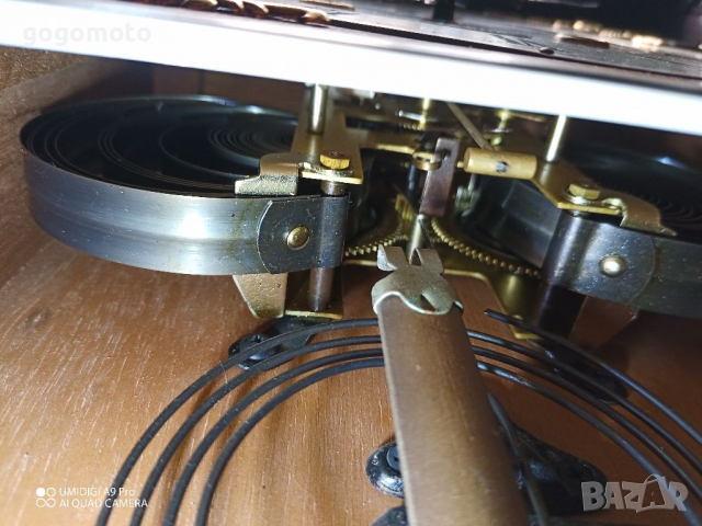 Стар винтидж античен стенен часовник, снимка 14 - Антикварни и старинни предмети - 36206088