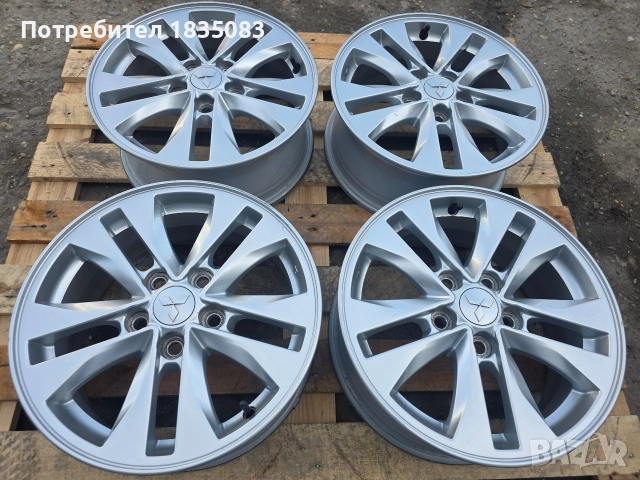 Лети джанти 16ки 5х114.3 Mitsubishi, снимка 3 - Гуми и джанти - 52594919