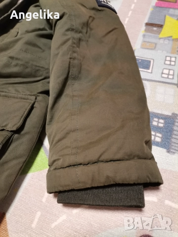 Детско яке тип парка 5г.на испанската марка MAYORAL, снимка 6 - Детски якета и елеци - 51781222