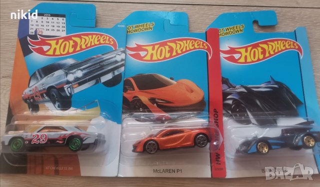 Кола Hot Wheels метална ретро количка играчка и украса за торта колекционерска колекционерски, снимка 2 - Коли, камиони, мотори, писти - 29273592
