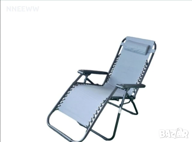 Сгъваем стол, шезлонг за градина,къмпинг и други, снимка 8 - Градински мебели, декорация  - 51036443