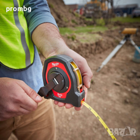 ролетка Milwaukee 30 м, с ръкохватка, внос от Германия