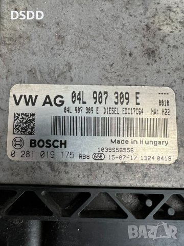 Компютър двигател / ECU 04L907309E 0281019175 EDC17C64 за VW, Audi, Seat, Skoda 1.6 TDI, снимка 2 - Части - 41348558