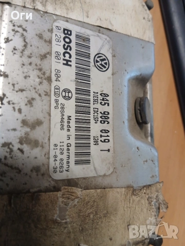 Компютър за фолксваген и Сеат 1.4 TDI 045 906 019 T / 0 281 001 804, снимка 2 - Части - 53704945