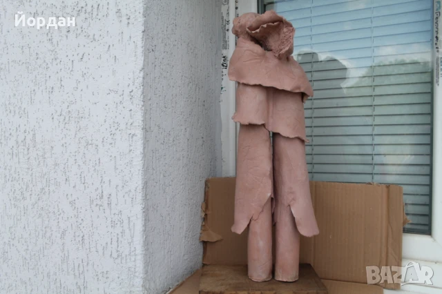 Стара европейска скулптура от метал, снимка 12 - Други ценни предмети - 50897086