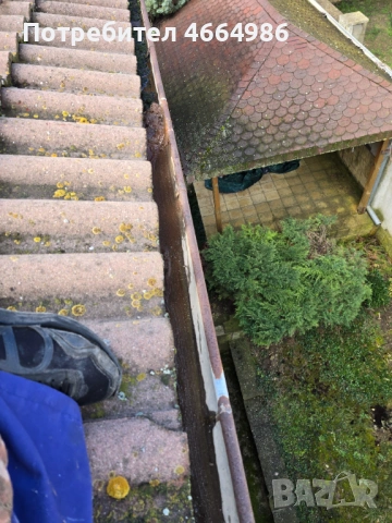 Почистване на улуци водосточни тръби