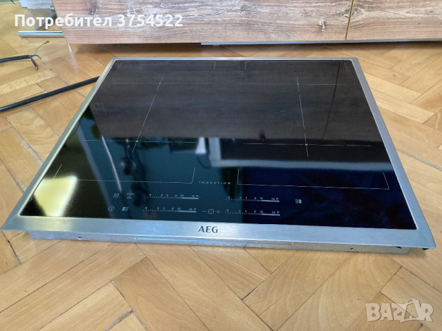 Индукционен плот AEG IKE6445EXB Made in Germany, снимка 3 - Котлони - 44668740