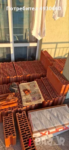 Продавам нови тухли дванайстки на половин цена, снимка 4 - Строителни материали - 55816951