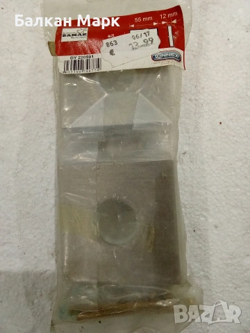 комплект розетки със заключване за врата на баня (WC) – Connex, 55x55 мм, снимка 4 - Други - 53524994