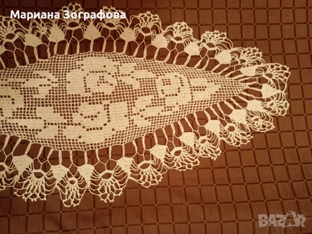 Ковьори "Българска бродерия", - Плетива на 1 кука, - Родопски терлици, от стари времена, снимка 10 - Антикварни и старинни предмети - 50036179