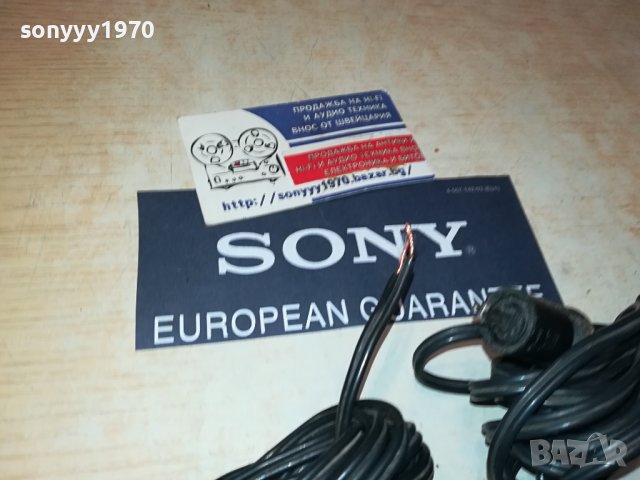 UNITRA-2БР КАБЕЛИ ЗА КОЛОНИ 2Х4 МЕТРА 2806230737, снимка 6 - Тонколони - 41377970