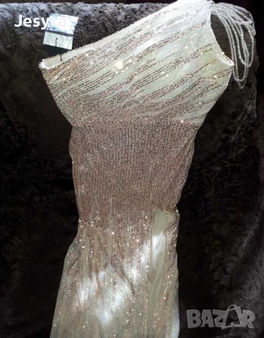 Дълга официална рокля с пайети, снимка 9 - Рокли - 41082459