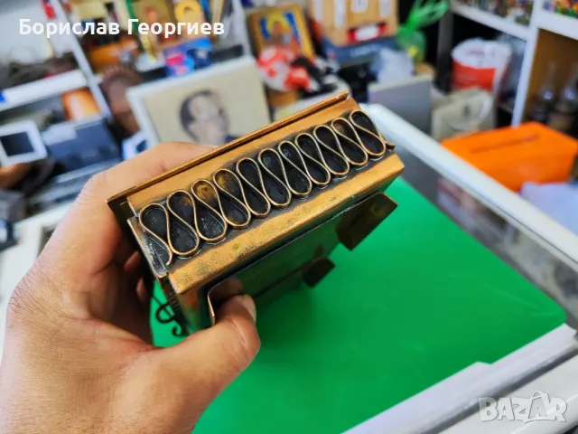 Кована медна кутия, снимка 5 - Антикварни и старинни предмети - 47403602