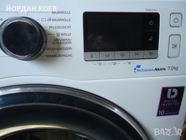 Samsung WW71J5436, SchaumAktiv, АquaStop, инвертор, снимка 3 - Перални - 36256238