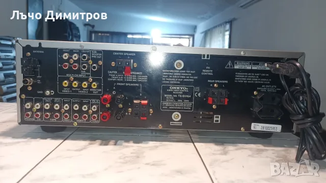 ONKYO     TX-SV454, снимка 8 - Ресийвъри, усилватели, смесителни пултове - 55898705