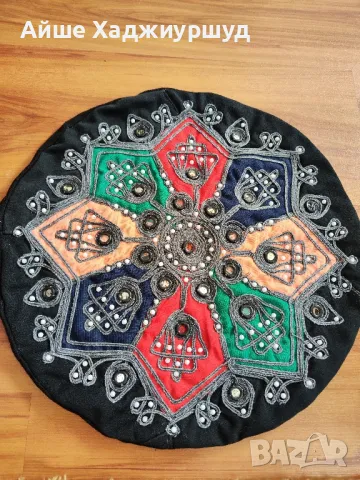 калъф за кръгла възглавница или дюшек