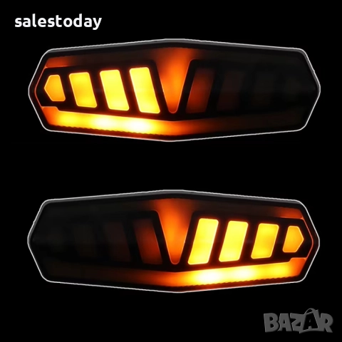 Мигачи за велосипед с дистанционно + стоп, снимка 3 - Аксесоари за велосипеди - 51579763