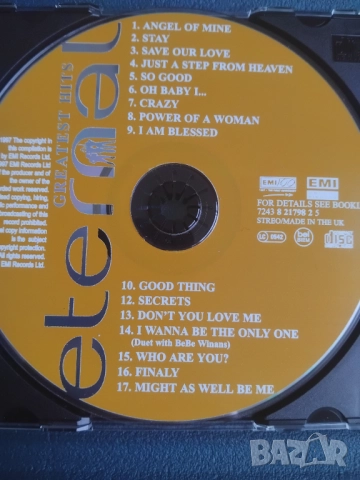 Eternal - Greatest Hits - матричен диск музика