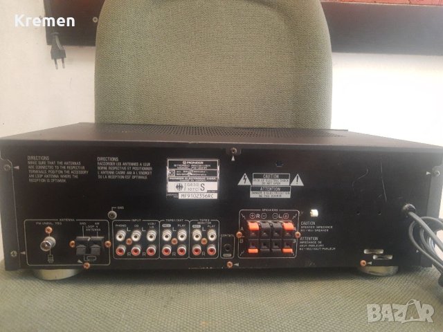 Receiver PIONEER SX-221R, снимка 6 - Ресийвъри, усилватели, смесителни пултове - 41633129