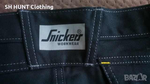 Snickers 3225 High-Vis Holster Pocket Work Trousers размер 52 / L - XL работен панталон W4-484, снимка 4 - Панталони - 52025581
