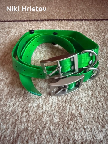 Силиконови светлоотразителни каишки за кучета, снимка 2 - За кучета - 53620991