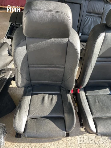 Черен рекаро салон от X5 Е70 6+1, снимка 12 - Автомобили и джипове - 50832413