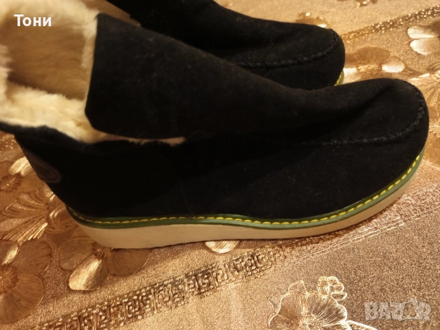 Нови Дамски Зимни Боти Изцяло от Чист Велур 38, снимка 13 - Дамски боти - 52969989