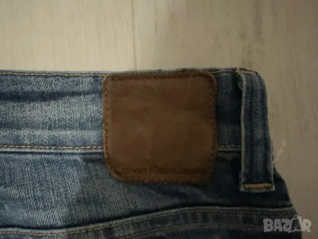Calvin Klein Jeans мъжки дънки Regular Straight W30/L34, снимка 3 - Дънки - 55874312