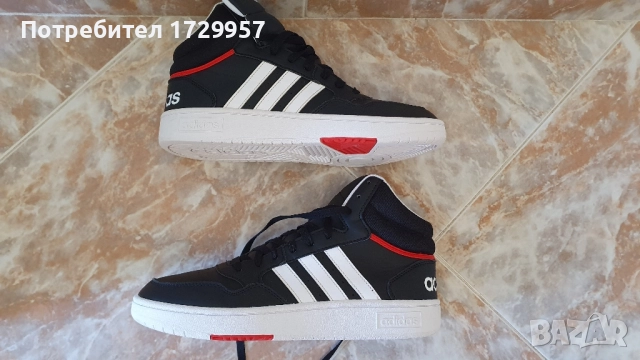 Аdidas Hoops 3.0 Mid Top Youth Basketball , снимка 6 - Маратонки - 52139338