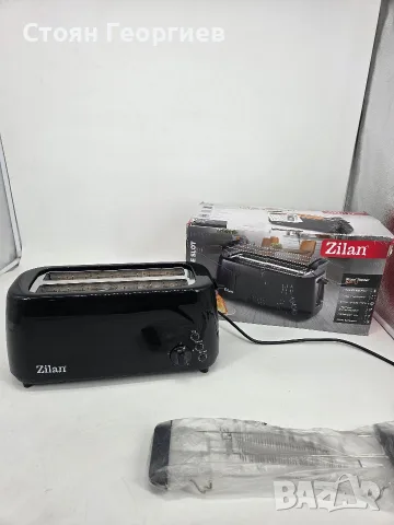 Тостер Zilan ZLN-2713 е с мощност 1400W и има 5 степени на изпичане.Устройството разполага с 4 слот