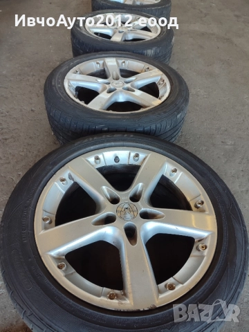 Алуминиеви джанти 17 Peugeot Expert 807 Citroen Berlingo C8 Fiat scudo ulysse, снимка 6 - Гуми и джанти - 51793872