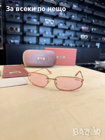 Miu Miu Слънчеви Очила С UV400 Защита - Налични Различни Цветове Код SK396, снимка 6 - Слънчеви и диоптрични очила - 52862718