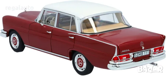 B66041217,умален модел die-cast Mercedes-Benz 220 S,W111 (1959-1965),1:18, снимка 3 - Колекции - 47662841