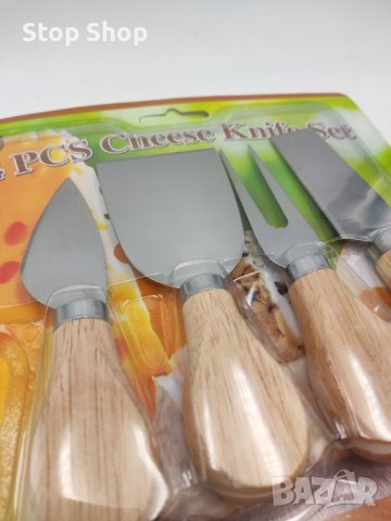 Комплект ножове за сирена 4броя , снимка 2 - Аксесоари за кухня - 41318967