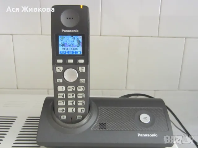 Стационарен телефон PANASONIC, снимка 9 - Стационарни телефони и факсове - 47392622