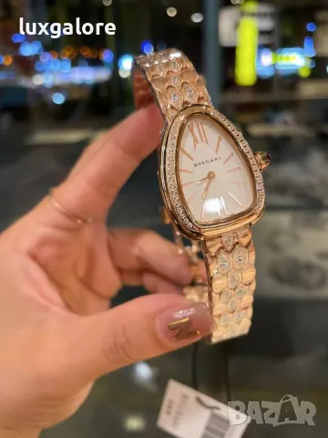 Дамски часовник BVLGARI Serpenti Seduttori с кварцов механизъм, снимка 3 - Дамски - 47964898