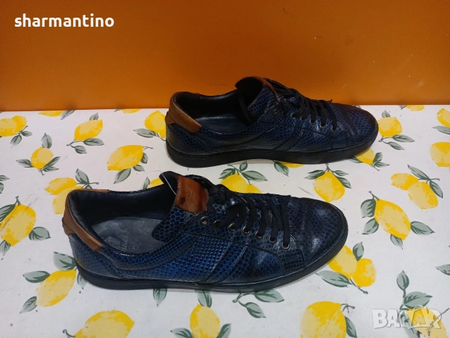 Invinci Italy сникърси N 46 кожени, снимка 8 - Маратонки - 53469798